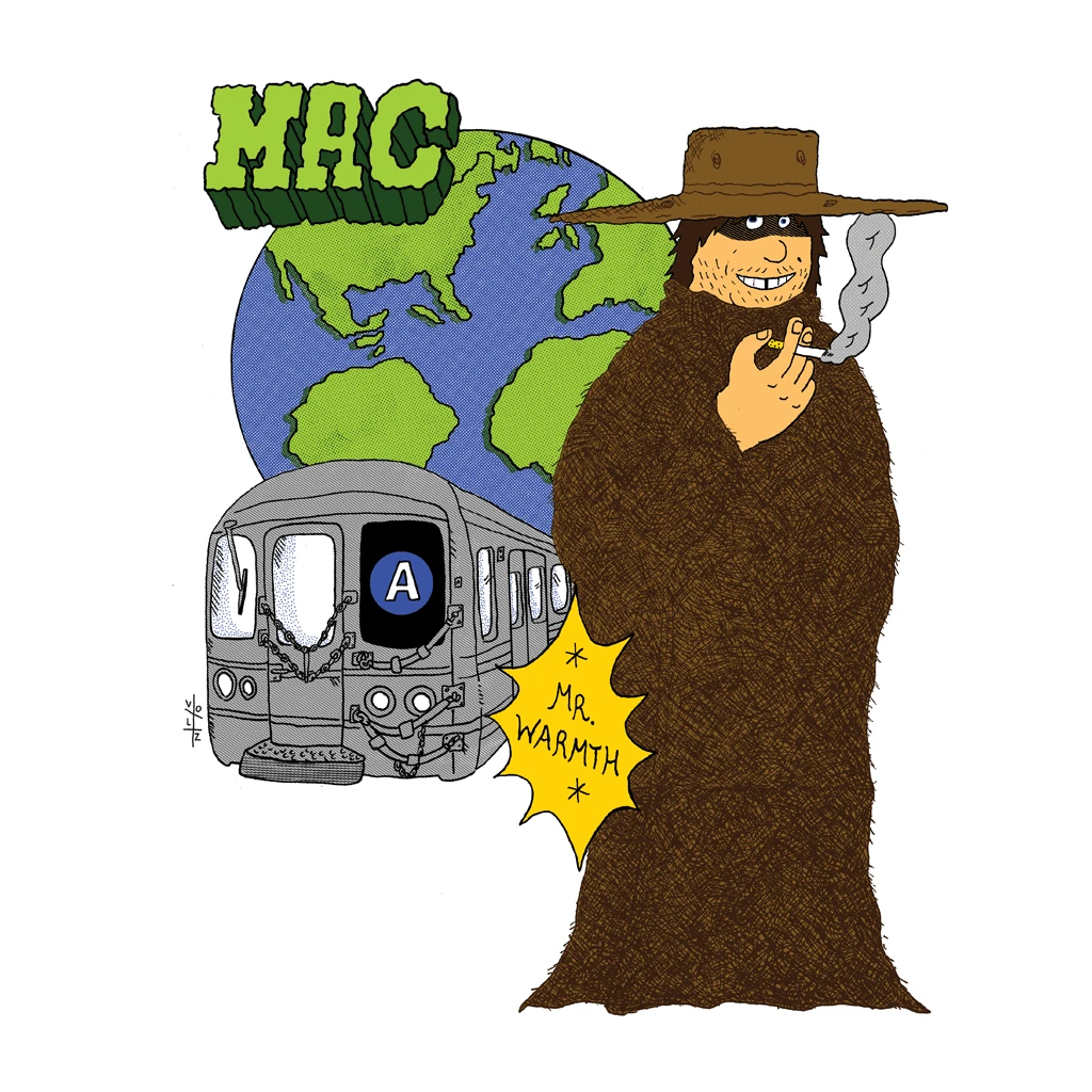 Mac DeMarco Mr. Warmth White T-Shirt 2 Mac DeMarco Mr. Warmth White T-Shirt