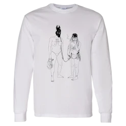 Death Grips New Merch Money Store White Long Sleeve T-Shirt