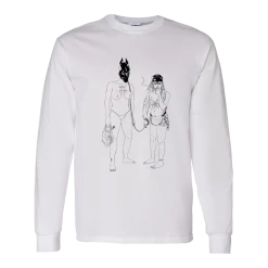 Death Grips New Merch Money Store White Long Sleeve T-Shirt