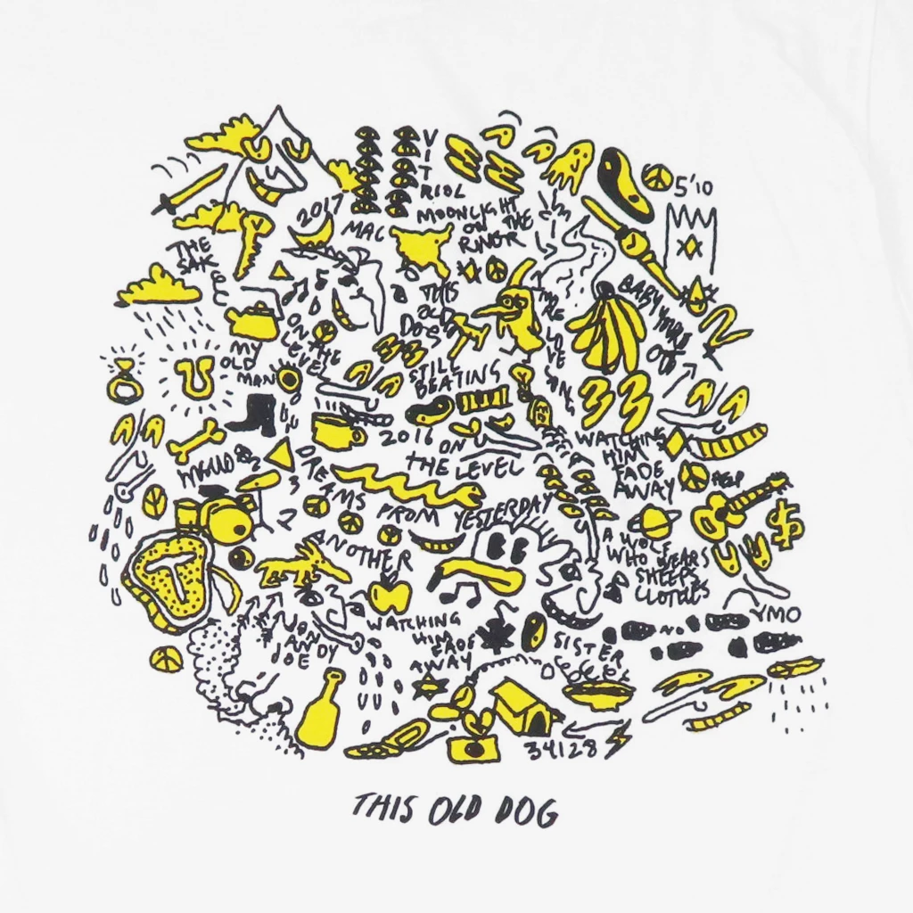 Mac DeMarco This Old Dog White T-Shirt 2 Mac DeMarco This Old Dog White T-Shirt
