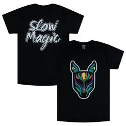 Slow Magic Mask Black T-Shirt New Merch