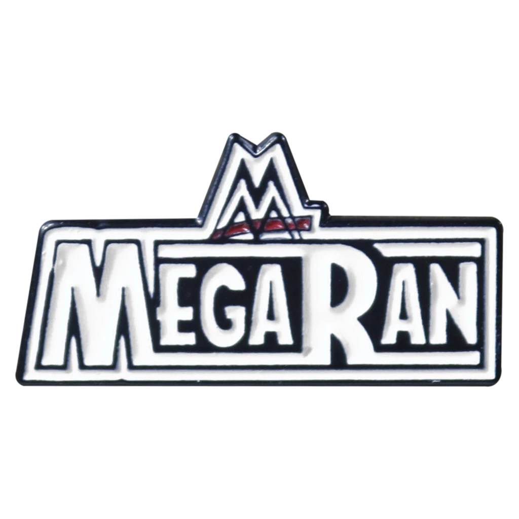Mega Ran Wrestlemania 1" Enamel Pin 1 Mega Ran Wrestlemania 1" Enamel Pin