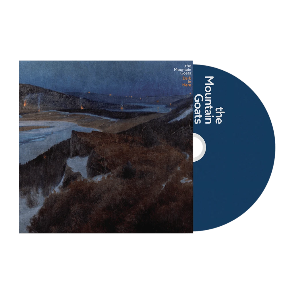 The Mountain Goats New Merch Dark In Here CD 4 The Mountain Goats New Merch Dark In Here CD