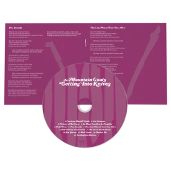 The Mountain Goats New Merch Getting Into Knives CD 7 The Mountain Goats New Merch Getting Into Knives CD