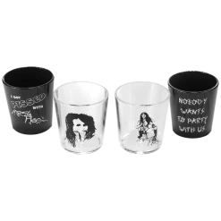 New Merch Mrs. Piss Shot Glasses 4-Piece Set
