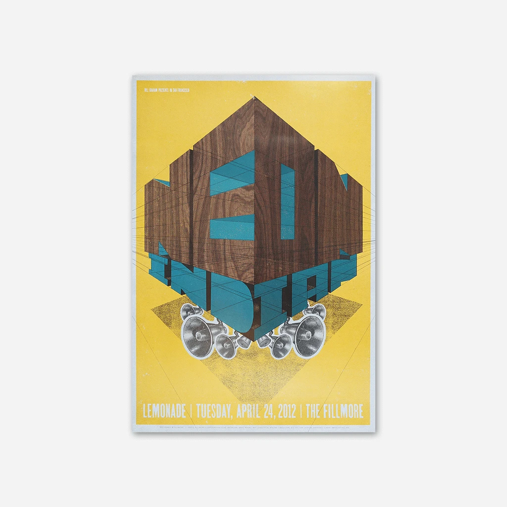 Neon Indian New Merch 2012 The Fillmore / San Francisco Poster 1 Neon Indian New Merch 2012 The Fillmore / San Francisco Poster