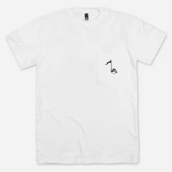 Neon Indian Annie Note White Pocket T-Shirt