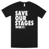 NIVA New Merch Save Our Stages T-Shirt