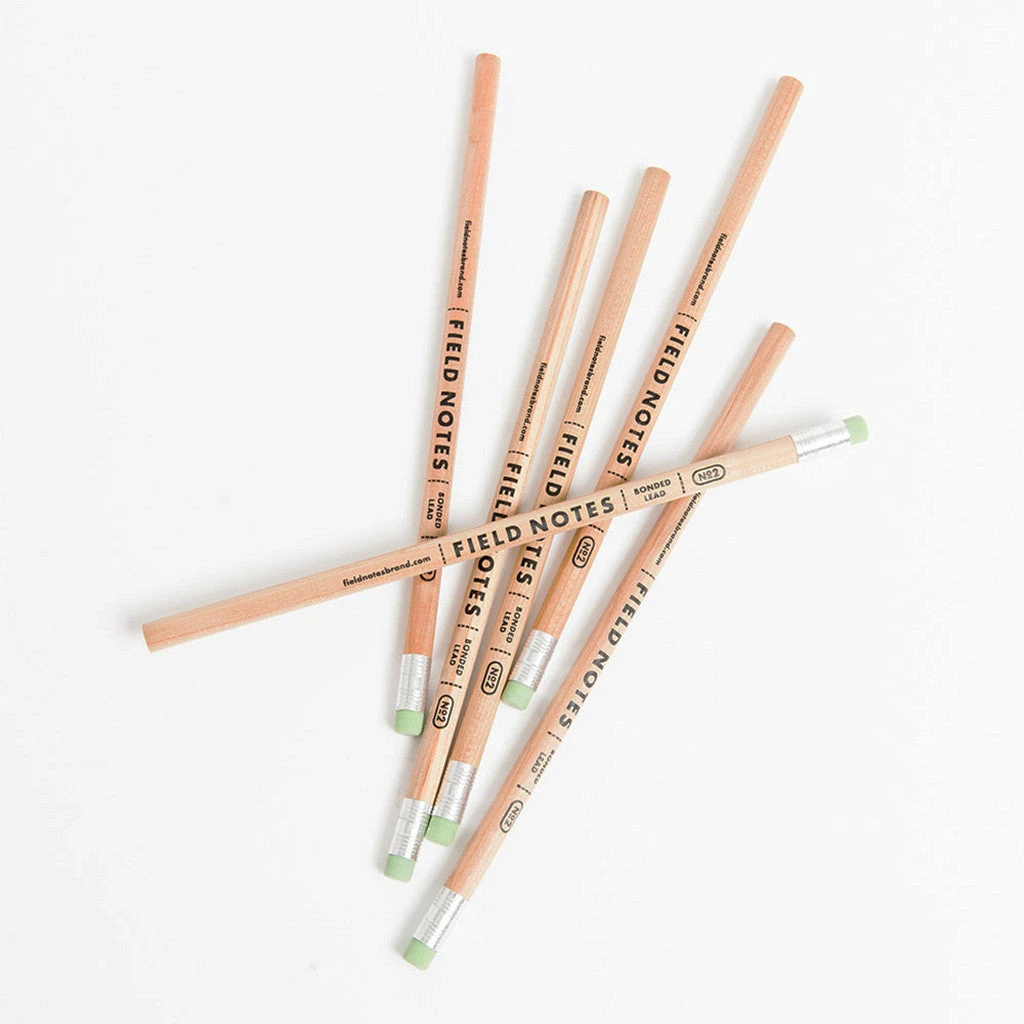 Field Notes No.2 Woodgrain Pencil 6-Pack 1 Field Notes No.2 Woodgrain Pencil 6-Pack