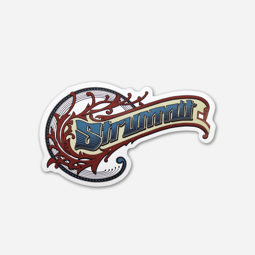 Northwest String Summit New Merch Strummit Sticker 1 Northwest String Summit New Merch Strummit Sticker
