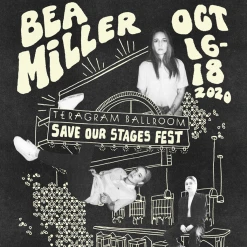 NIVA New Merch Bea Miller Live At Teragram Ballroom - Hand Screen-Printed Poster