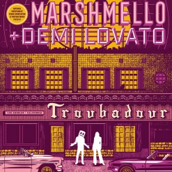 NIVA Marshmello + Demi Levato Live At Troubadour - Hand Screen-Printed Poster New Merch