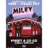 NIVA Miley Cyrus Live At Whisky A Go-Go - Hand Screen-Printed Poster New Merch