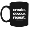 Omnivore Recordings Create, Devour, Repeat. Mug New Merch