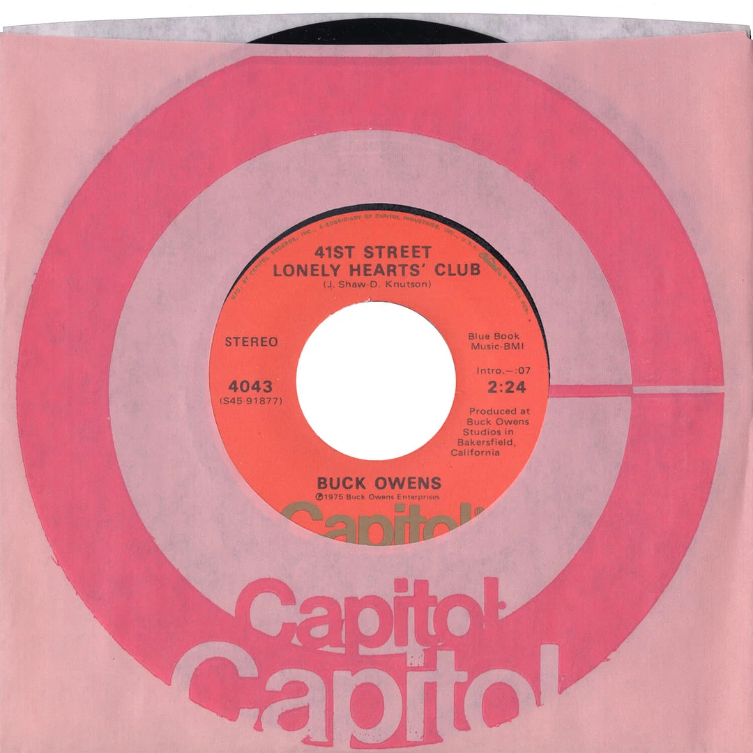 Buck Owens 41st Street Lonely Hearts’ Club 1 Buck Owens 41st Street Lonely Hearts’ Club