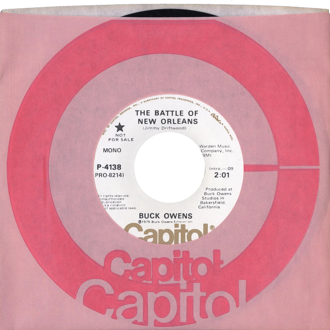 Buck Owens New Merch The Battle Of New Orleans 1 Buck Owens New Merch The Battle Of New Orleans