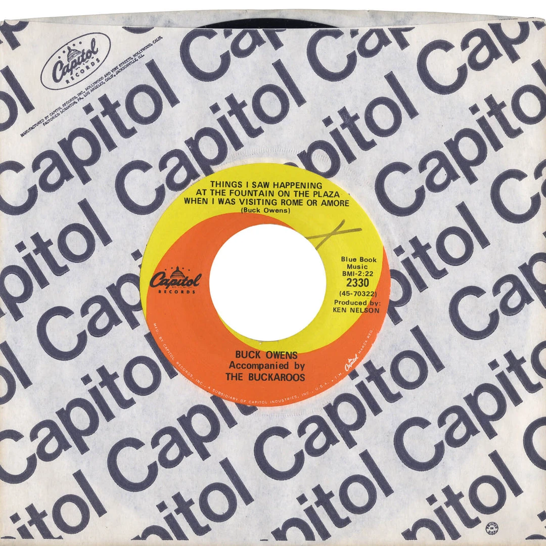 Buck Owens Accompanied By The Buckaroos New Merch Things I Saw Happening At The Fountain On The Plaza When I Was Visiting Rome Or Amore 1 Buck Owens Accompanied By The Buckaroos New Merch Things I Saw Happening At The Fountain On The Plaza When I Was Visiting Rome Or Amore