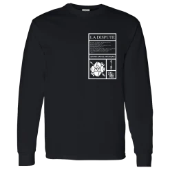 La Dispute Wildlife Reissue Poem Long Sleeve T-Shirt