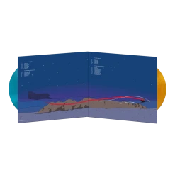 Japanese Breakfast New Merch Sable Amber & Blue Double Vinyl 7 Japanese Breakfast New Merch Sable Amber & Blue Double Vinyl