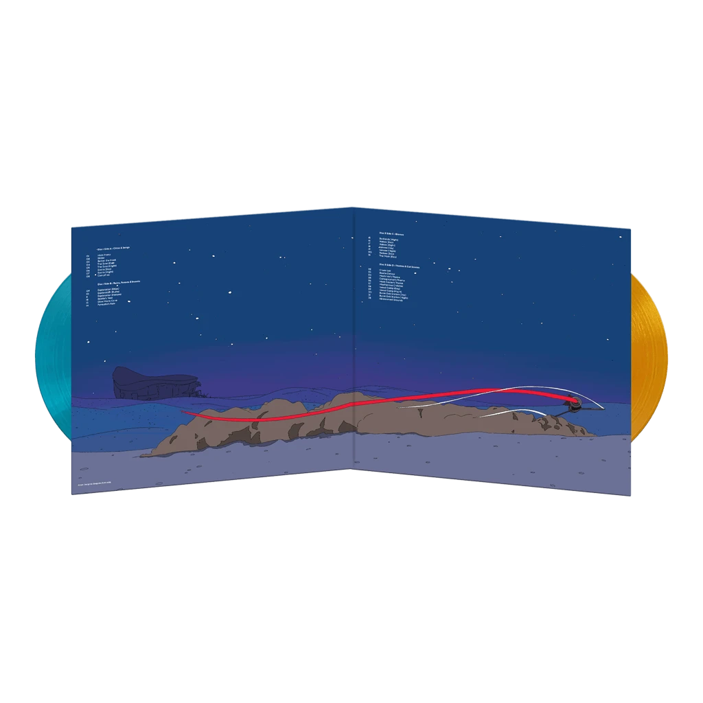 Japanese Breakfast New Merch Sable Amber & Blue Double Vinyl 3 Japanese Breakfast New Merch Sable Amber & Blue Double Vinyl