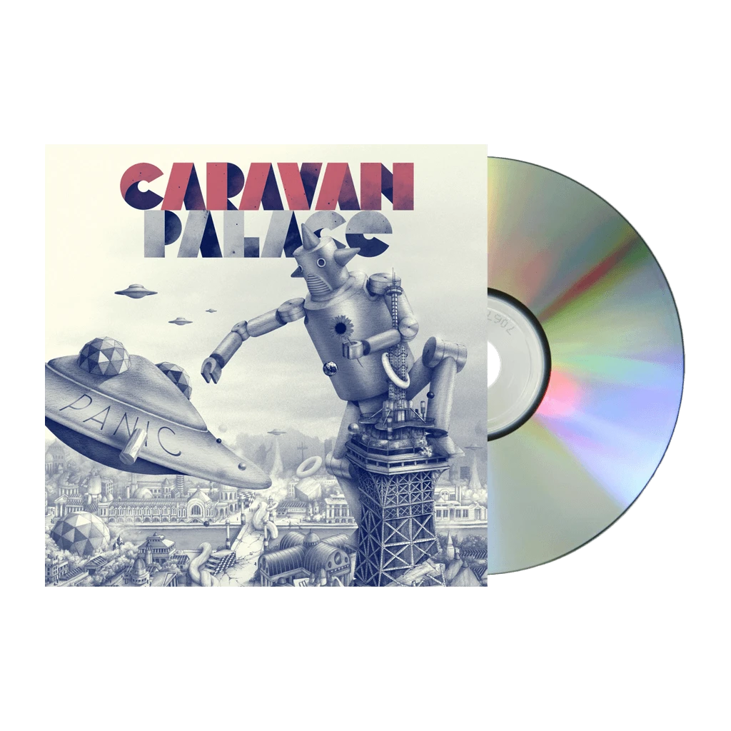 Caravan Palace New Merch Panic CD 1 Caravan Palace New Merch Panic CD