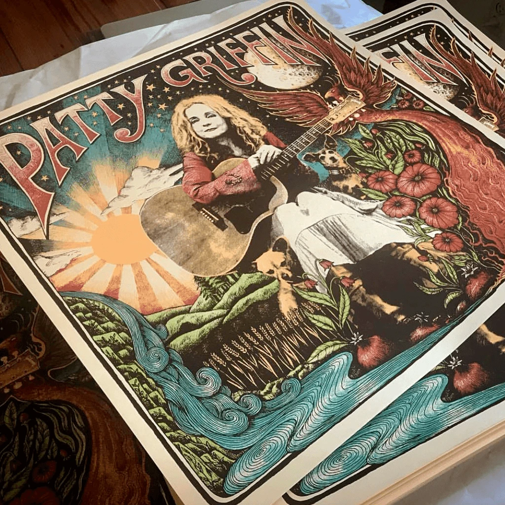 Patty Griffin Self Titled Album Poster New Merch 2 Patty Griffin Self Titled Album Poster New Merch