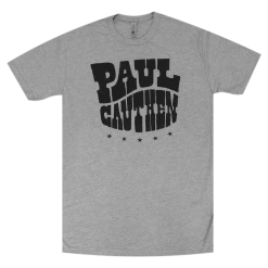 Paul Cauthen New Merch 70's Heather Grey T-Shirt