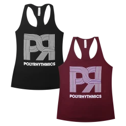 Polyrhythmics New Merch Go Two Racerback Tank Top