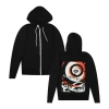 Polyrhythmics New Merch Spy Black Zip-Up Hoodie