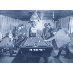 The Nude Party Signed Pool Table Risograph Print New Merch