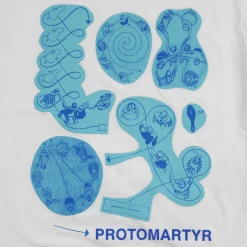 Protomartyr Diagram White T-Shirt New Merch