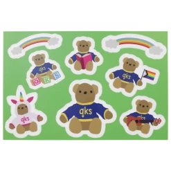 Queer Kid Stuff QKS Sticker Sheet