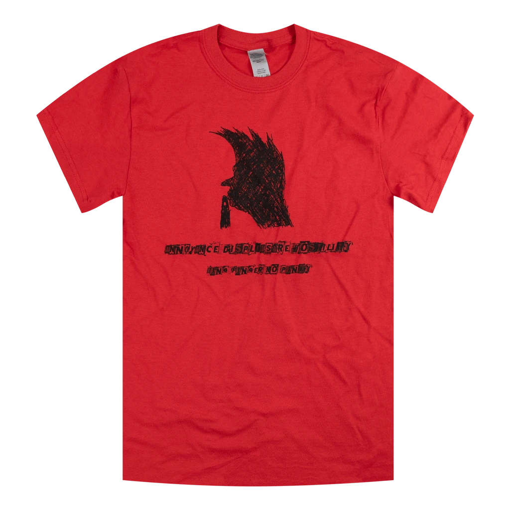 Ring Finger No Pinky Annoyance Red T-Shirt New Merch 1 Ring Finger No Pinky Annoyance Red T-Shirt New Merch
