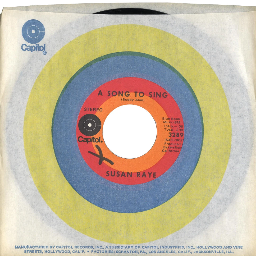 Susan Raye New Merch A Song To Sing 1 Susan Raye New Merch A Song To Sing