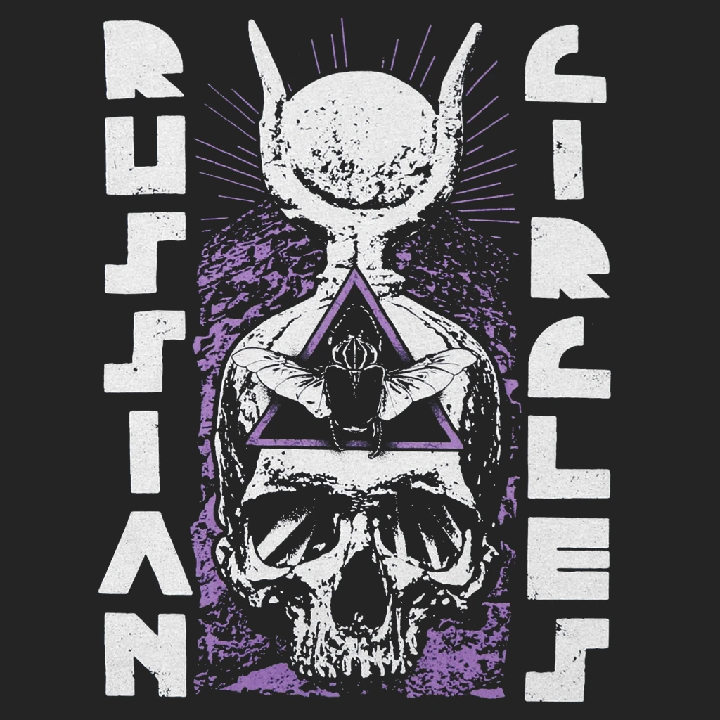 Russian Circles (Band) Scarab Black Tri-Blend New Merch 2 Russian Circles (Band) Scarab Black Tri-Blend New Merch