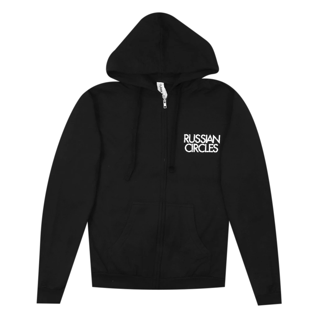 Russian Circles (Band) New Merch Skulls Black Zip Hood 4 Russian Circles (Band) New Merch Skulls Black Zip Hood