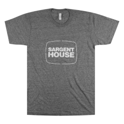 Sargent House SH Logo Grey Tri-Blend New Merch