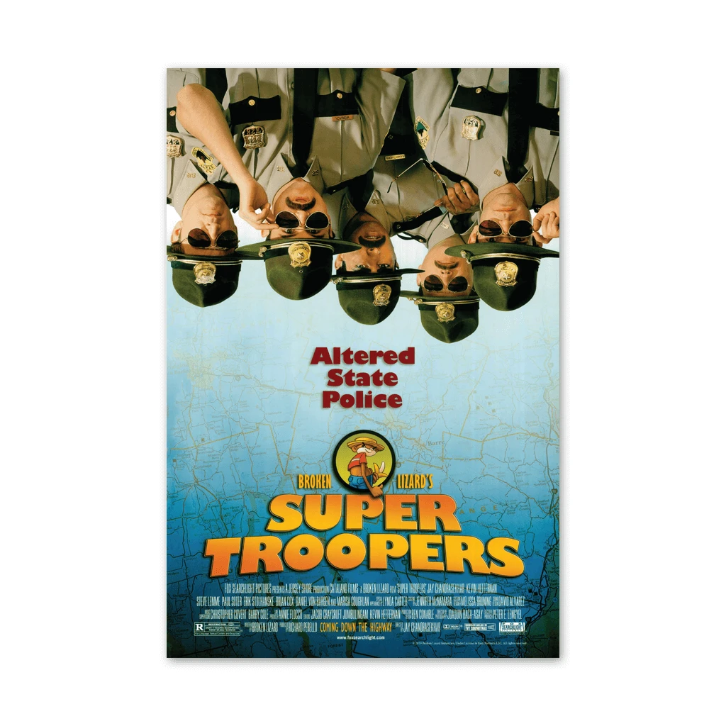 Broken Lizard Super Troopers Large Poster 1 Broken Lizard Super Troopers Large Poster