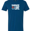 Savage Lovecast Savage Love Cool Blue T-Shirt New Merch