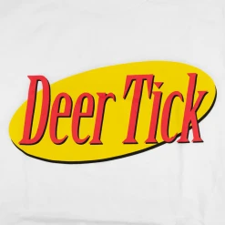 Deer Tick Seinfeld White T-Shirt New Merch