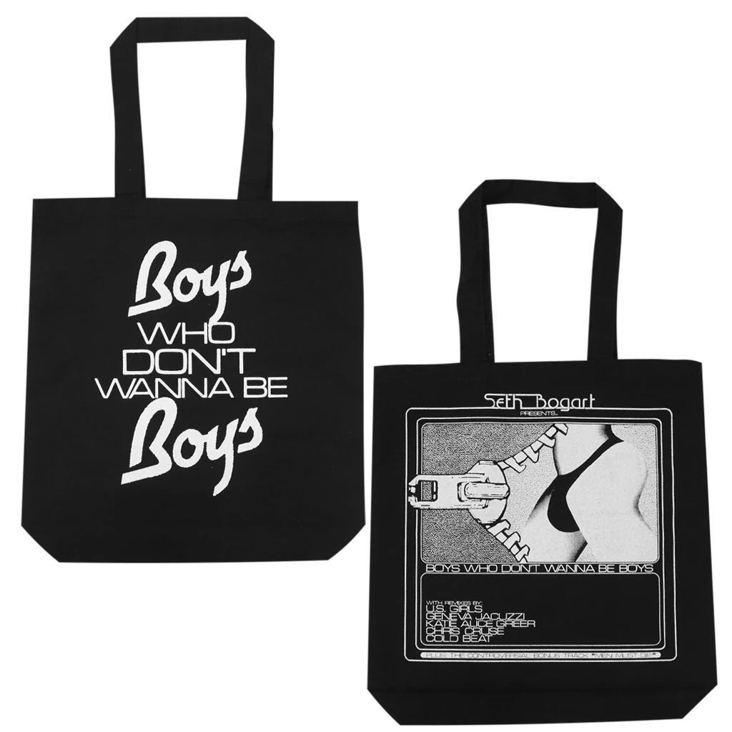 DERO Arcade New Merch Seth Bogart - Boys Who Don't Want To Be Boys Tote Bag 1 DERO Arcade New Merch Seth Bogart - Boys Who Don't Want To Be Boys Tote Bag