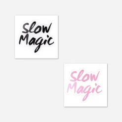 Slow Magic Logo Sticker