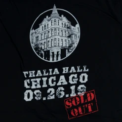 Lukas Nelson & Promise Of The Real Thalia Hall 2019 Black T-Shirt New Merch