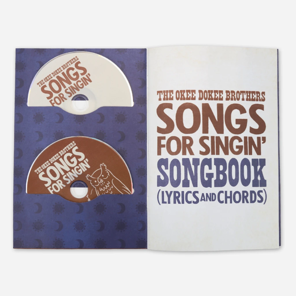 The Okee Dokee Brothers Songs For Singin' Double CD & Illustrated Songbook 2 The Okee Dokee Brothers Songs For Singin' Double CD & Illustrated Songbook