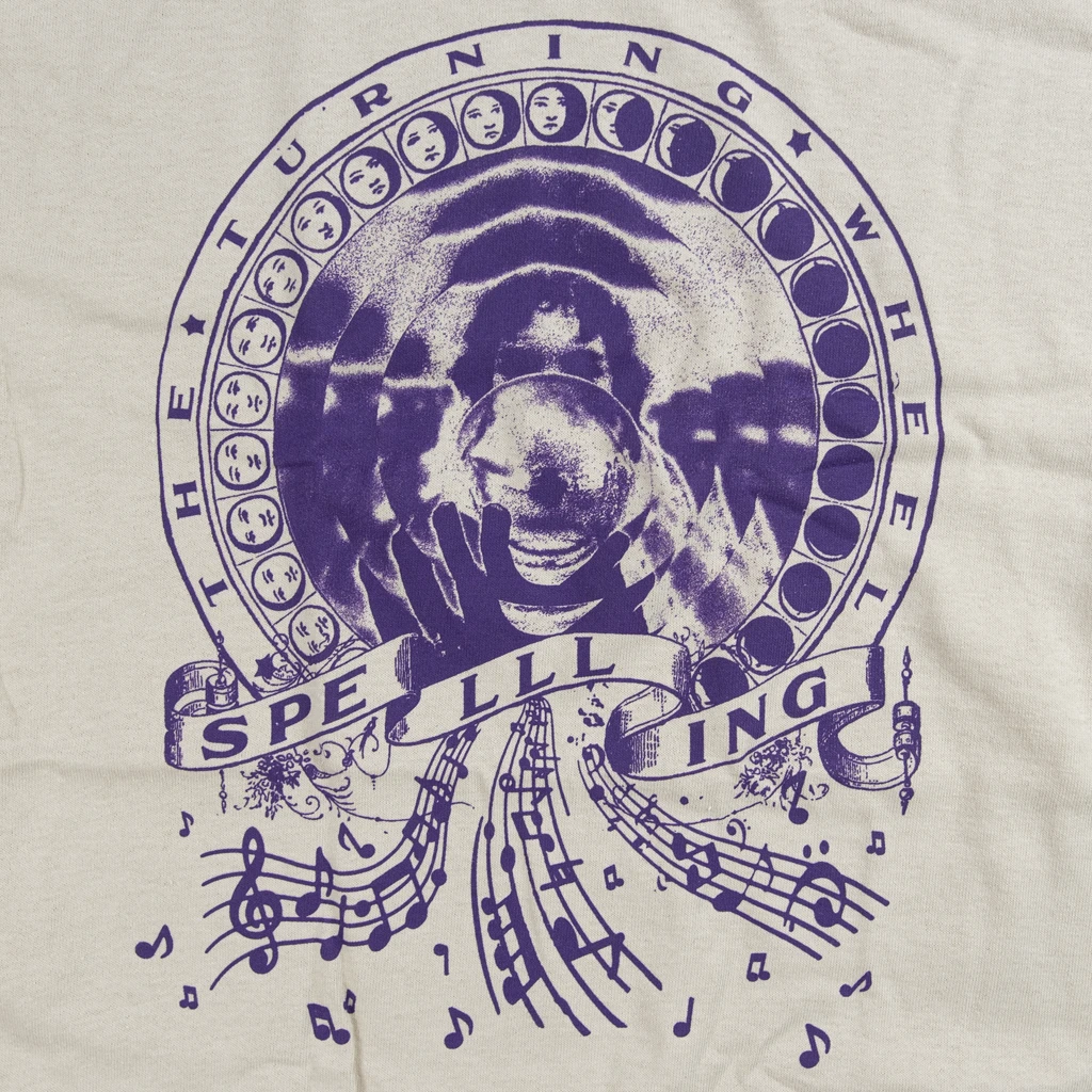SPELLLING New Merch Crystal Ball Sand T-Shirt 2 SPELLLING New Merch Crystal Ball Sand T-Shirt
