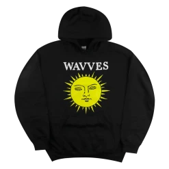 Wavves Sun Black Hoodie