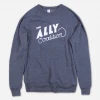 The Ally Coalition Rachel Eco Navy Champ Pullover New Merch