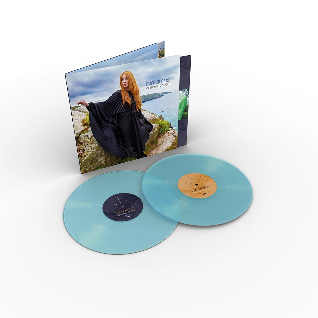 Tori Amos Ocean To Ocean - 12" Blue Vinyl New Merch 1 Tori Amos Ocean To Ocean - 12" Blue Vinyl New Merch