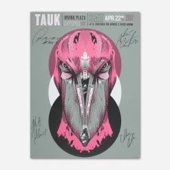 TAUK Shoebill Stork Irving Plaza Screen Printed 24" X 18" Posters
