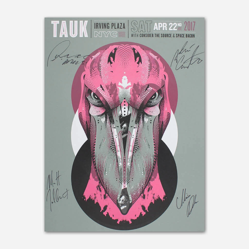 TAUK Shoebill Stork Irving Plaza Screen Printed 24" X 18" Posters 2 TAUK Shoebill Stork Irving Plaza Screen Printed 24" X 18" Posters